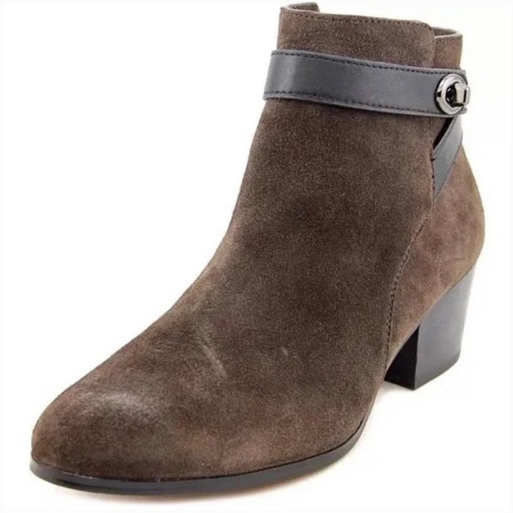 Coach Patricia brown suede boots size 9.5 price firm! - Picture 1 of 10